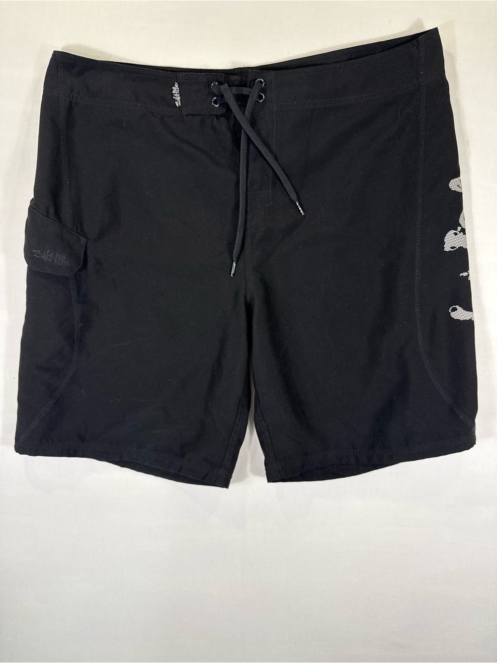 Salt Life Black Men’s Swim Board Shorts